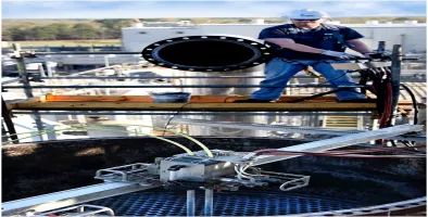 Automated Hydroblasting Benefits a Paper Mill